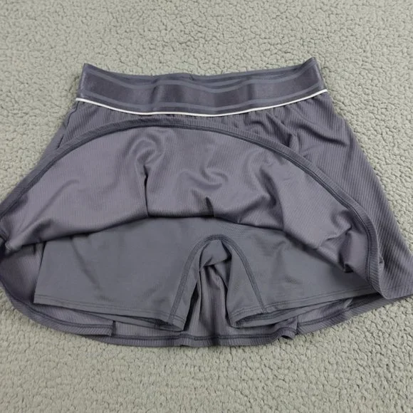 NIKE Dri Fit Mini Slip Tennis Skirt Womens Small Lavender Golf Skort Pleated Run - Picture 4 of 12